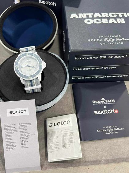 นาฬิกา Swatch X Blancpain Antarctic  รูปที่ 2