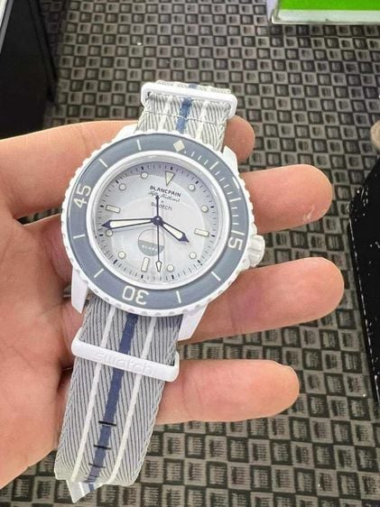 นาฬิกา Swatch X Blancpain Antarctic 