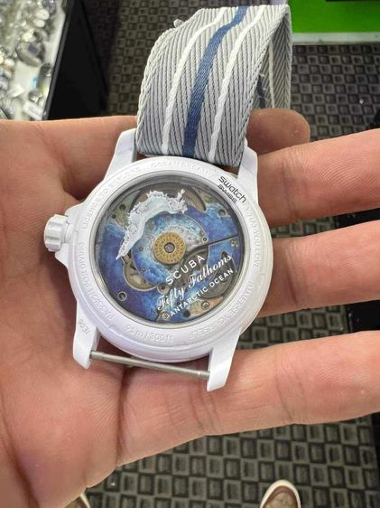 นาฬิกา Swatch X Blancpain Antarctic  รูปที่ 3