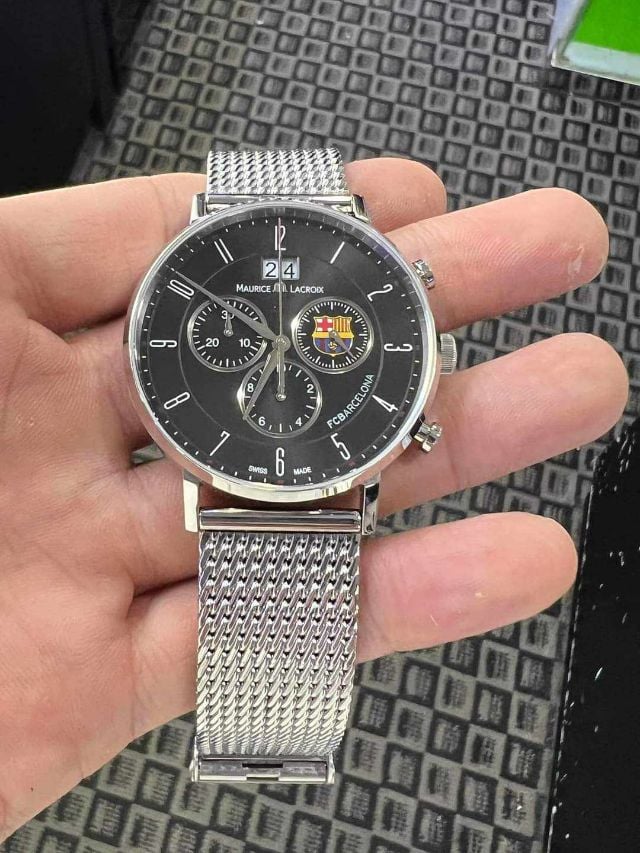 นาฬิกา Maurice Lacroix Eliros Chronograph FC Barcelona Special Edition Ref.C033450 ปี2021  รูปที่ 4