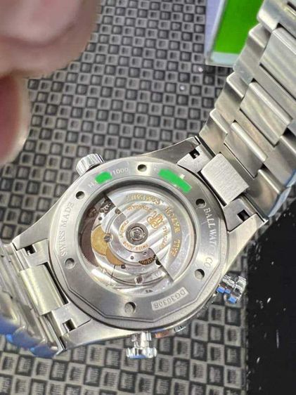 นาฬิกา Ball Roadmaster Marine GMT Chronometer Titanium Pepsi Ref.Dg3030b ปี2021 รูปที่ 3