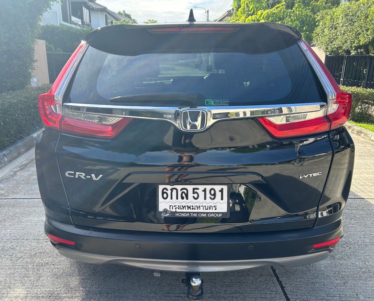 Honda CR-V 2017 2.4 E Utility-car เบนซิน ไม่ติดแก๊ส เกียร์อัตโนมัติ ดำ รูปที่ 4