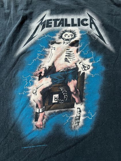 Metallica Ride The Lightning t-shirt รูปที่ 3