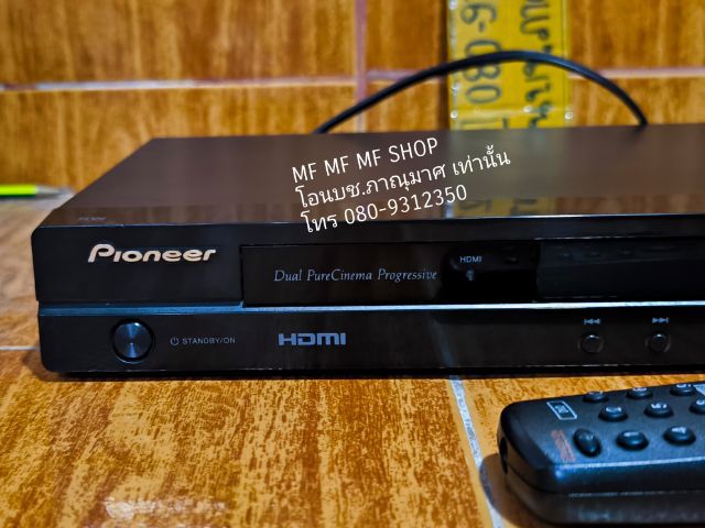 เครื่องเล่นแผ่น DVD มี HDMI USB
PIONEER DV420V ดีวีดี รูปที่ 4