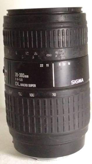 เลนส์ราคาถูกสภาพดี SIGMA 70-300mm F4-5.6 super macro เมาท์ sony A รูปที่ 2