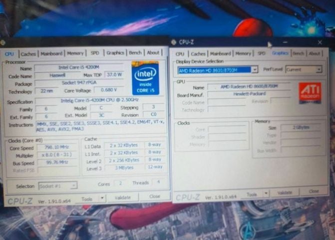 Notebook HP Core i5-4200U  Gen 4 แรม 8 GB hdd 500 GB บอดีสวย พร้อมใช้ แบตมี  การ์ดจอแยก รูปที่ 8
