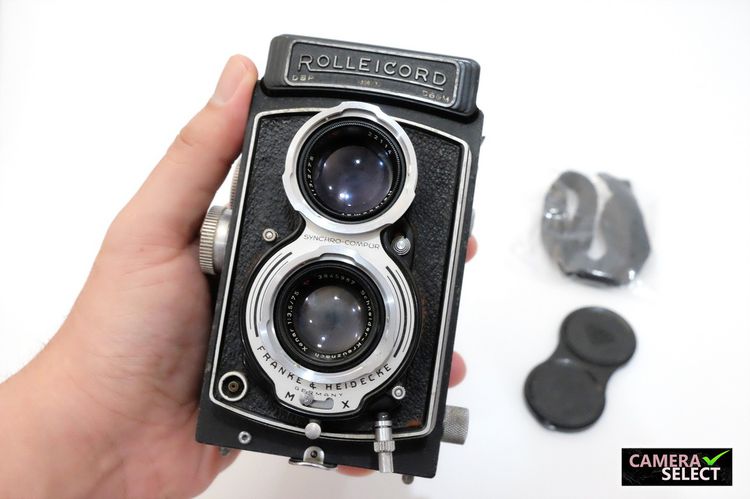 กล้องฟิล์ม Rolleicord IV Schneider-Kreuznach Xenar 3.5 75mm Germany TLR Medium Format   สภาพดี ทำงานปกติ  รูปที่ 7