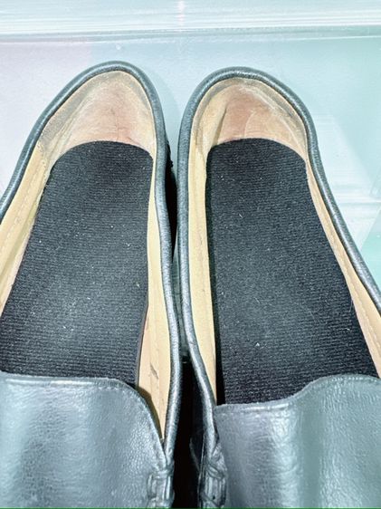 รองเท้าหนังแท้ Cole Haan Sz.11us45eu29cm สีดำ พื้นหนังเย็บสภาพสวยงาม ไม่ขาดซ่อม ใส่เรียนทำงานได้ รูปที่ 11