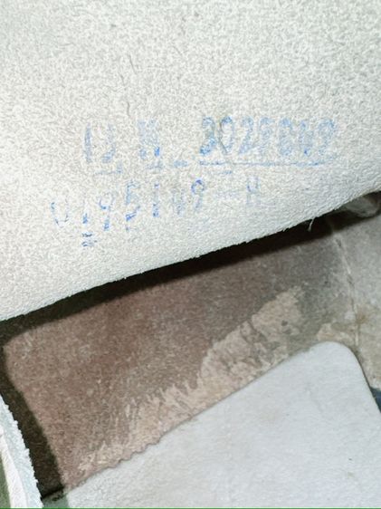 รองเท้าหนังแท้ Sperry Sz.13us47eu31cm Made in Dominican Republic ทรงBoat Shoes สีขาวล้วน สภาพสวย ไม่ขาดซ่อม ใส่เที่ยวทำงานได้หมด รูปที่ 13