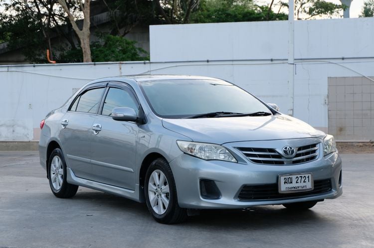 Toyota Altis 2012 1.6 G Sedan เบนซิน ไม่ติดแก๊ส เกียร์อัตโนมัติ เทา