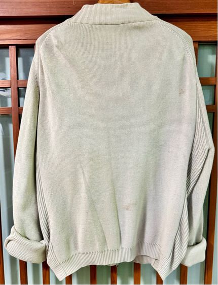 เสื้อแจ็คเก็ต Lacoste ของแท้ สีเขียวพร้อมซิปหน้า แบบเท่ ด้านในมีซิปซ่อน รูปที่ 8