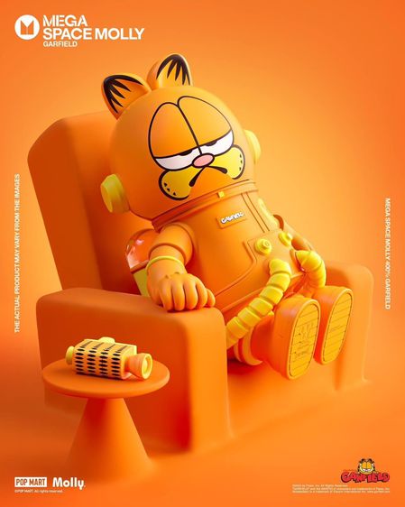 ตุ๊กตาMEGA SPACE MOLLY 400 Garfield  รูปที่ 3