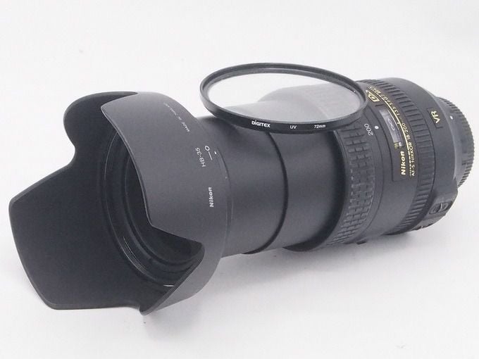 NIKON AF-S 18-105 MM VR มีกันสั่น ที่ 105 มม นำไปถ่ายภาพแนยหน้าชัดหลังเบลอได้ดี เลนส์สวยตัวหนังสือสีทองไม่ลอก รูปที่ 3