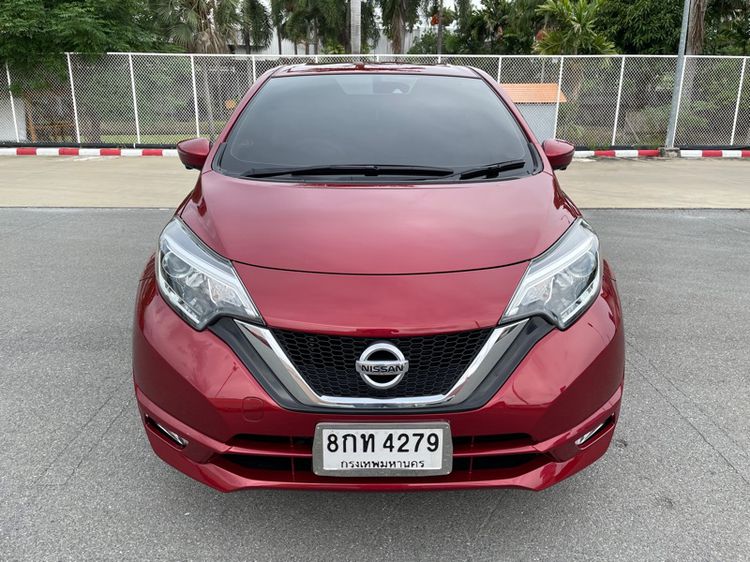 Nissan Note 2018 1.2 VL Sedan เบนซิน ไม่ติดแก๊ส เกียร์อัตโนมัติ แดง รูปที่ 2