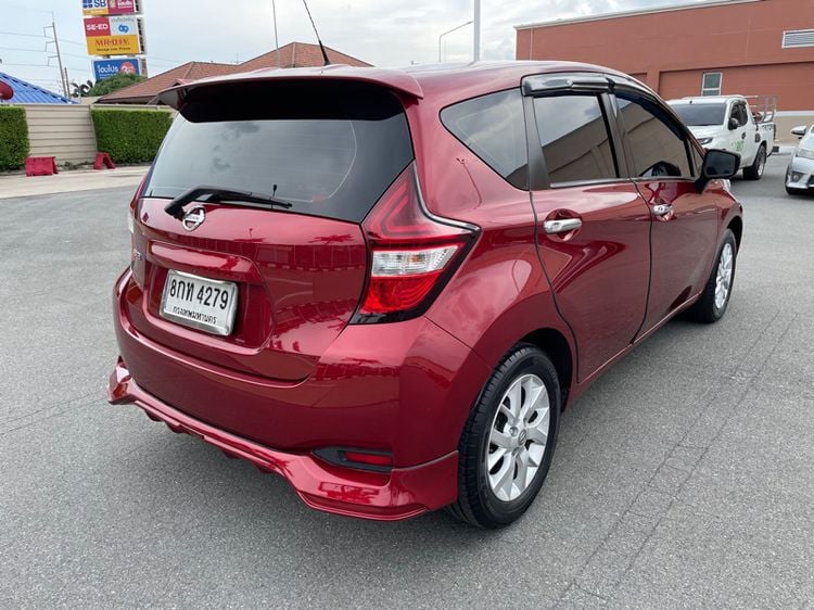 Nissan Note 2018 1.2 VL Sedan เบนซิน ไม่ติดแก๊ส เกียร์อัตโนมัติ แดง รูปที่ 4