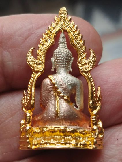 หล่อพระพุทธชินราชเนื้อเงินปี๒๕๔๐ใต้ฐาน๑๐๔๙๒ รูปที่ 4