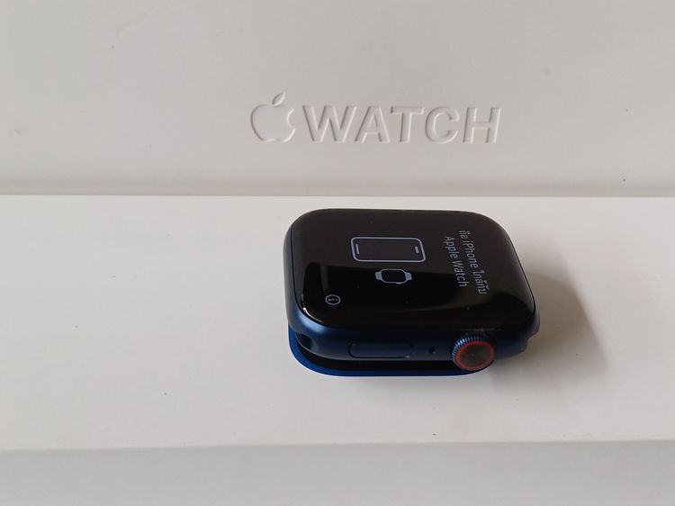ขายนาฬิกาแอปเปิ้ลวอช Apple Watch Series 6 Deep navy Sport Band GPS+Cellular 44 mm โทรเข้า-ออกได้ โดยไม่ต้องพกมือถือ อุปกรณ์ครบกล่อง  จอสีสว รูปที่ 11