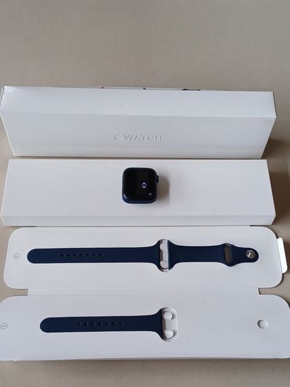 ขายนาฬิกาแอปเปิ้ลวอช Apple Watch Series 6 Deep navy Sport Band GPS+Cellular 44 mm โทรเข้า-ออกได้ โดยไม่ต้องพกมือถือ อุปกรณ์ครบกล่อง  จอสีสว รูปที่ 7