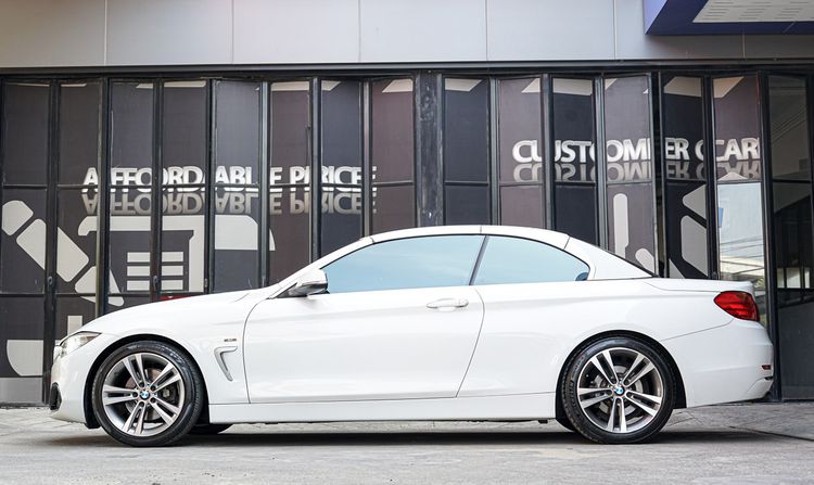 BMW Series 4 2015 420d Sedan เบนซิน ไม่ติดแก๊ส เกียร์อัตโนมัติ ขาว รูปที่ 2