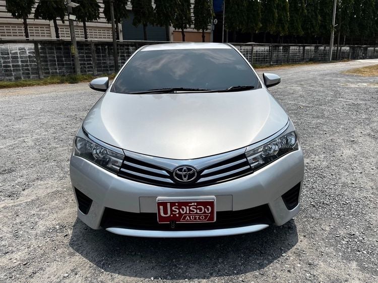 Toyota Altis 2015 1.6 G Sedan เบนซิน ไม่ติดแก๊ส เกียร์อัตโนมัติ เทา รูปที่ 2