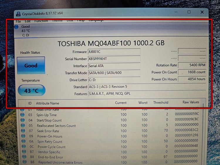 ขาย Notebook HP ProBook 440 G5 Core i5 RAM 8 HDD 1TB มือ2 สภาพดี แบตเก็บไฟ 5900 บาท ครับ รูปที่ 14