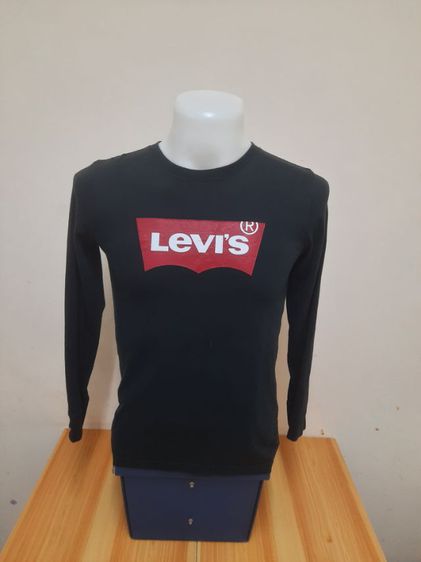 Levi's เสื้อเชิ้ต ดำ แขนยาว เสื้อแบรน LEVIS