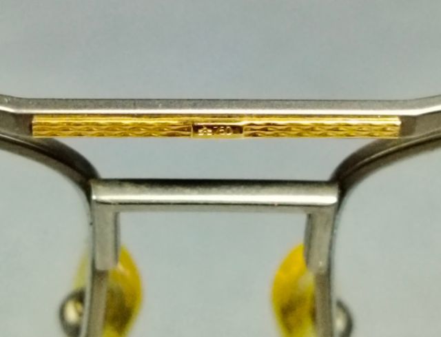 แว่นตามือสอง Dunhill ประดับทองแท้ รูปที่ 3