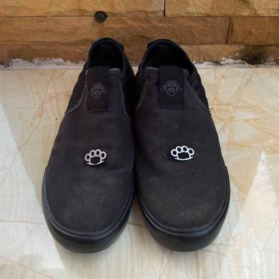 ผ้าใบ รองเท้าผ้าใบ UK 8.5 | EU 42 2/3 | US 9 อื่นๆ Made Clothing Skate Slip On เบอร์8.5 ไซส์42.5 สีดำ