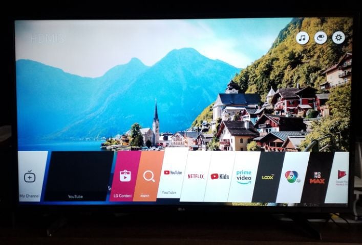 LG Smart TV 49"4k Hdr อุปกรณ์ครบ (อ่านรายละเอียด)