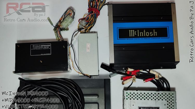 vumeter McIntosh MX4000 +MDA4000 +MCD4000 