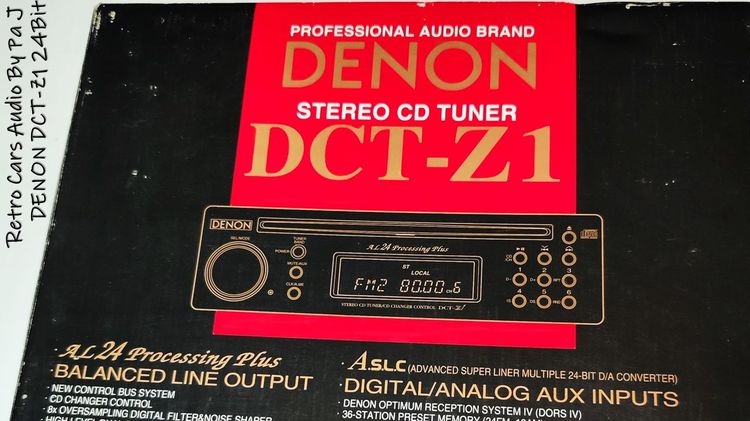 วิทยุรถยนต์ DENON DCT-Z1 รูปที่ 4