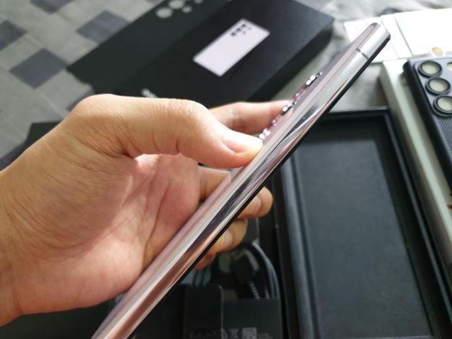 Samsung S23Ultra512g แรม12 5G  สีLawender ศูนย์Th สภาพยังสวยบอดี้เงาวับ รอยนิดนึง แท้ครบยกกล่องอีมี่ตรง รูปที่ 13