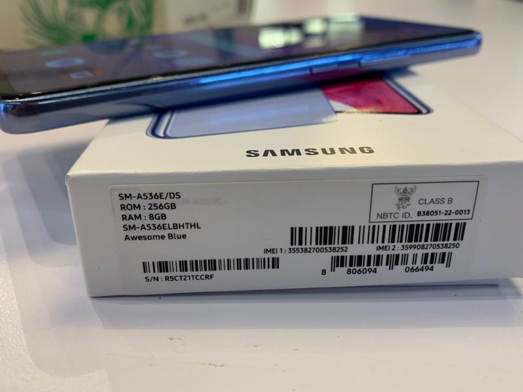 ขาย Samsung A53 5g ram8 rom256g ครบกล่อง ไม่มีมีรอย ไม่เคยซ่อม รูปที่ 4