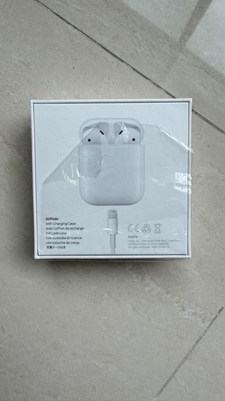 Apple Airpods2 สภาพดี พร้อมเคส MOFT (ชื้อมา 1,200)  และสายคล้องหูฟัง elago (ชื้อมา 1,400 )  รูปที่ 2