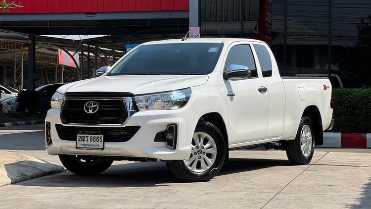 Toyota Hilux Revo 2019 2.4 Z Edition E Pickup ดีเซล ไม่ติดแก๊ส เกียร์ธรรมดา ขาว
