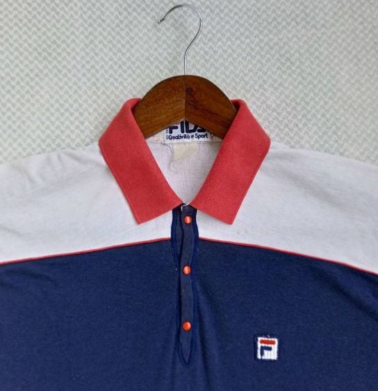 Vintage FILA polo shirts 70-80's รูปที่ 4