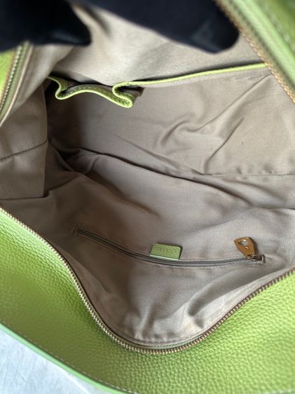Celine Mint Green Leather Bag รูปที่ 10