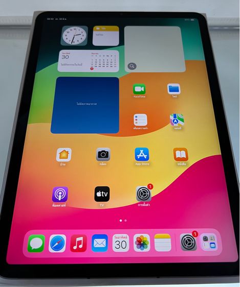  iPad Pro 11นิ้ว 2021 gen3 M1 256gb ใส่ซิมได้ สภาพสวย จอแท้ แบตแท้ สุขภาพ88 สแกนใบหน้าได้ รับปากกา รีเซ็ตได้ ไม่ติดไอคราว อุปกรณ์ ยกกล่อง  รูปที่ 2