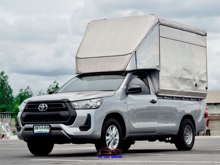 Toyota Hilux Revo 2021 2.4 J Pickup ดีเซล ไม่ติดแก๊ส เกียร์ธรรมดา เทา รูปที่ 4
