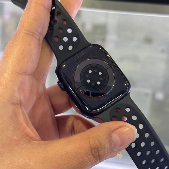 Apple Watch Series7 GPS Nike 45mm. อลูมิเนียม สีดำ เครื่องศูนย์ ครบยกกล่อง🔥🔥 รูปที่ 5