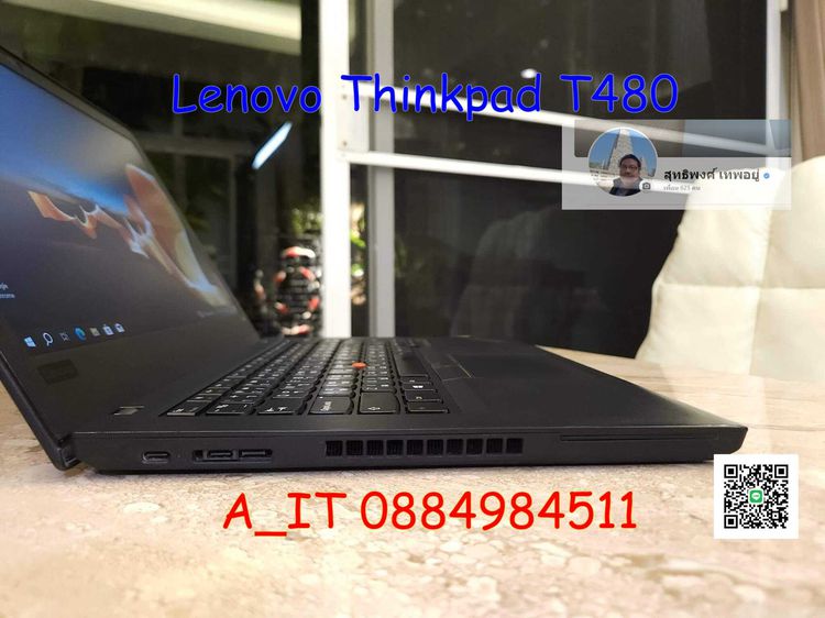 Lenovo Thinkpad T480 Core I5-8350U RAM8GB SSD256GB มือสอง มีรอยตามการใช้งาน รูปที่ 6