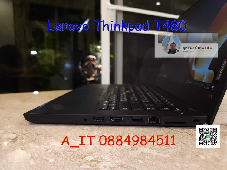 Lenovo Thinkpad T480 Core I5-8350U RAM8GB SSD256GB มือสอง มีรอยตามการใช้งาน รูปที่ 7