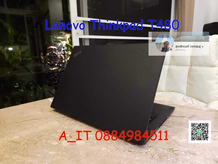 Lenovo Thinkpad T480 Core I5-8350U RAM8GB SSD256GB มือสอง มีรอยตามการใช้งาน รูปที่ 2