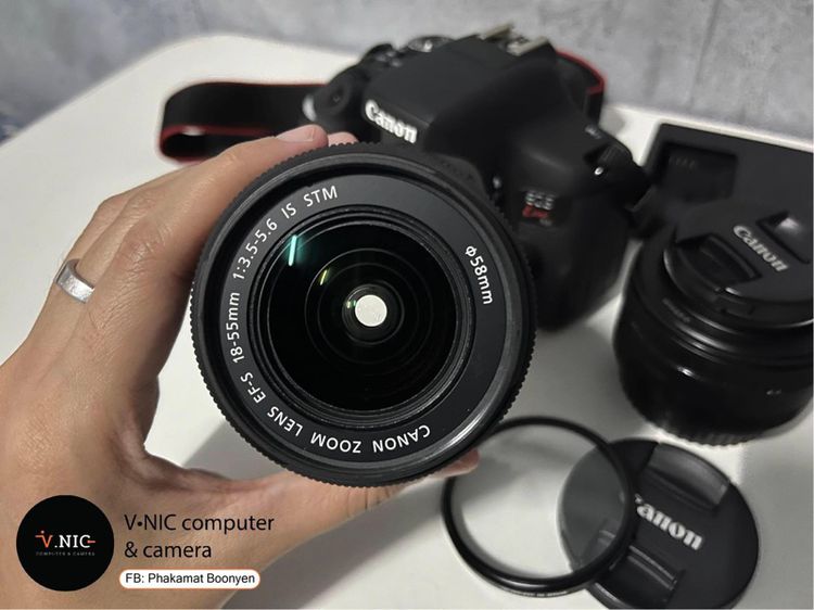 กล้อง Canon EOS Kiss X8i (มี 2 เลนส์) รูปที่ 5