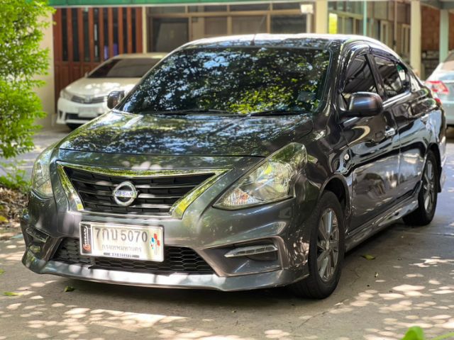 Nissan Almera 2018 1.2 E Sportech Sedan เบนซิน ไม่ติดแก๊ส เกียร์อัตโนมัติ เทา รูปที่ 2