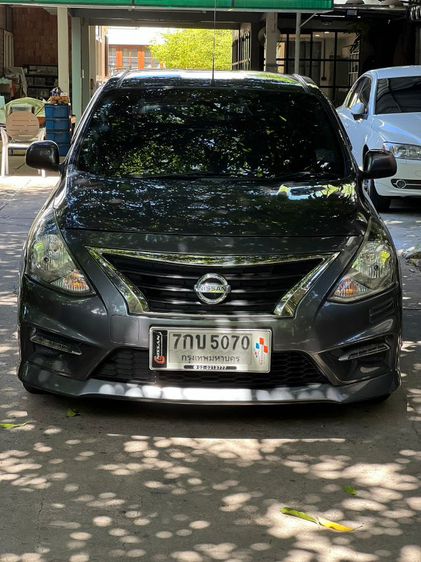Nissan Almera 2018 1.2 E Sportech Sedan เบนซิน ไม่ติดแก๊ส เกียร์อัตโนมัติ เทา รูปที่ 3
