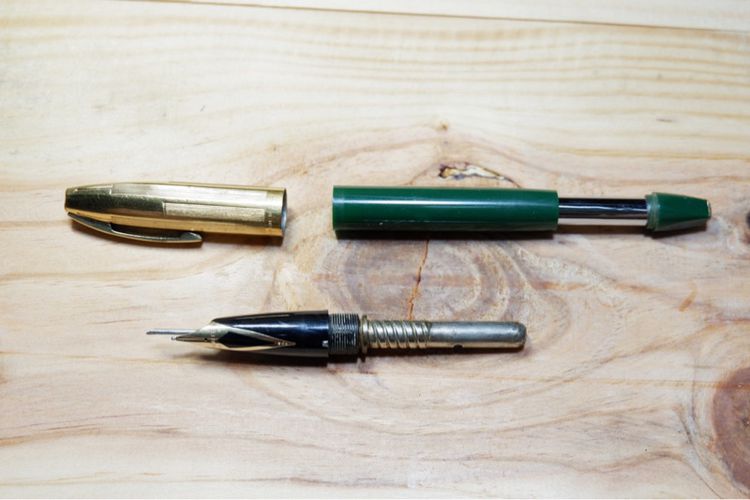 Vintage Sheaffer PFM V (pen for men) snorkel fountain pen with 14K solid gold M nib รูปที่ 15