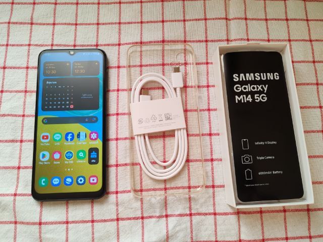 มือถือ Samsung M14 มือสองสภาพสวย ประกันเหลือเหลืออุปกรณ์ครบพร้อมกล่อง รูปที่ 3