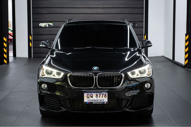 BMW X1 2020 2.0 sDrive20d M Sport Utility-car ดีเซล ไม่ติดแก๊ส เกียร์อัตโนมัติ ดำ รูปที่ 2