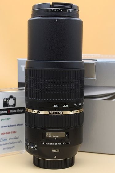 ขาย Lens Tamron SP 70-300mm F4-5.6 Di VC USD (For Nikon) สภาพสวยใหม่ ไร้ฝ้า รา อุปกรณ์ครบกล่อง รูปที่ 10